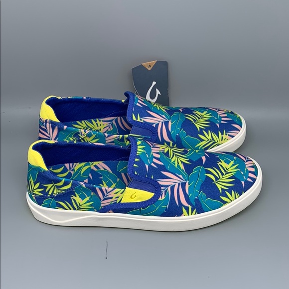 OluKai Other - Olukai Lae'ahi Pa'l Floral Slip-On Shoes Men's‎ Sz 10 EU43